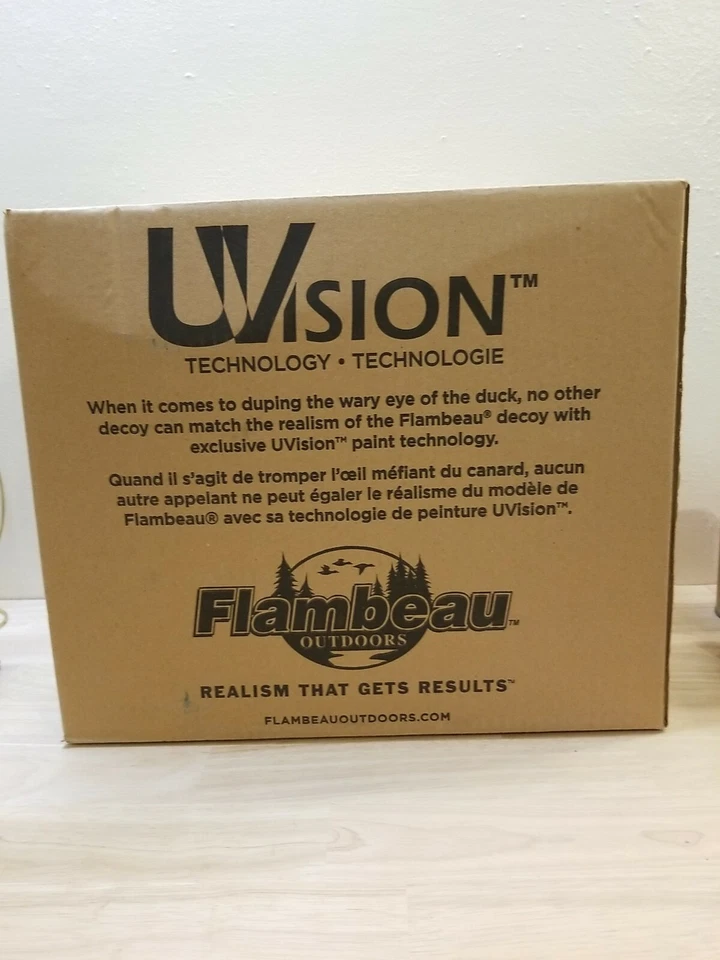 Flambeau Outdoors Storm Front 2 UVision Duck Decoys MALLARD Floaters 6-Pack - Image 3 of 4