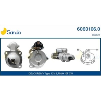 Starter Sando 6060106.0 für Ford Mitsubishi Volvo Cummins