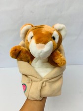 Baby Tiger Plush Hand Puppet "Love Bindi" Stuffed Animal Cute Soft Toy BIN 28
