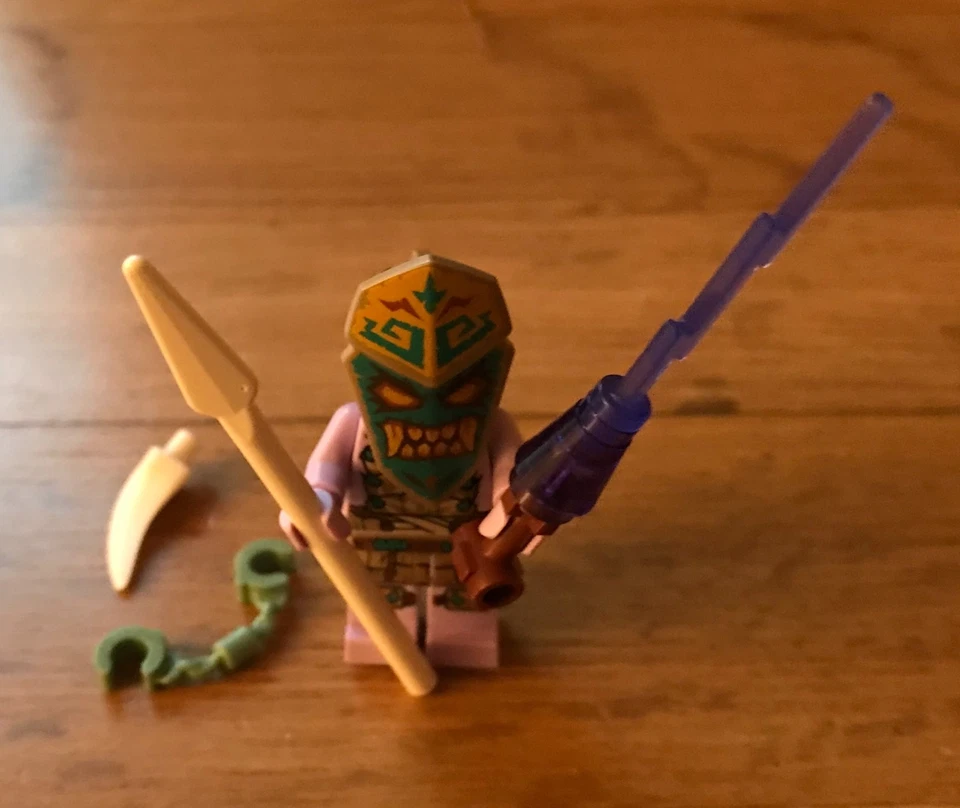 POLYBAG FIGURINE MINIFIGURE LEGO NINJAGO FOIL 892176 THUNDER KEEPER GARDIEN - Photo 2/4