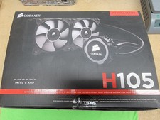 CORSAIR Hydro Series H105 Extreme Performance 240mm Liquid Cooler CW-9060016-WW