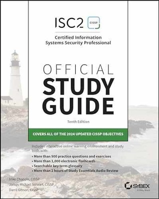ISC2 CISSP Certified - Paperback, by Chapple Mike; Stewart - Very Good