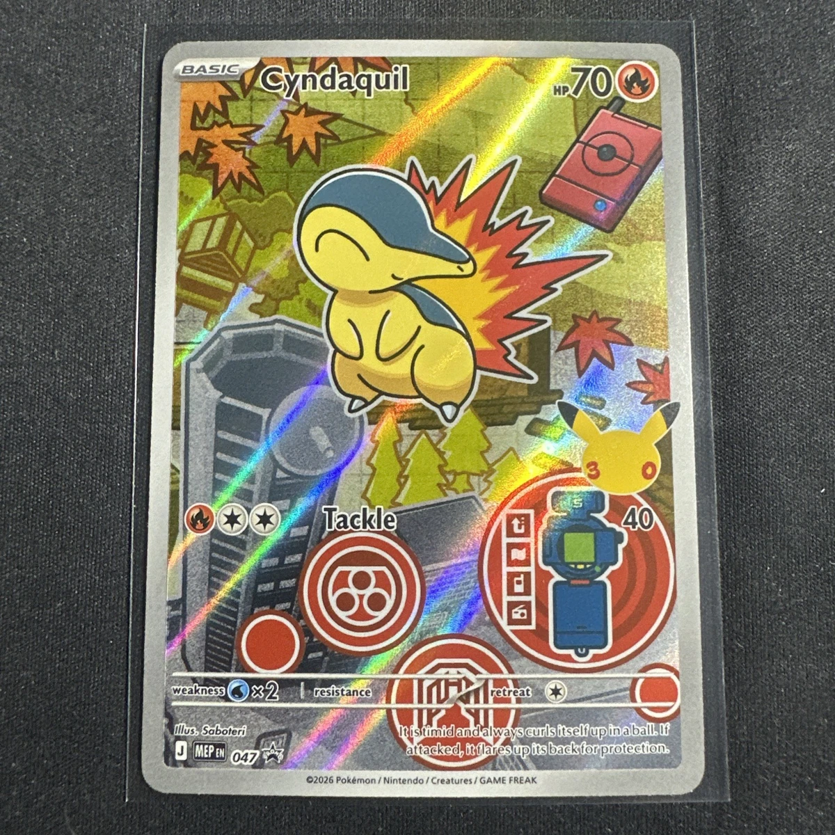 Cyndaquil Pokémon TCG Cards for sale | eBay