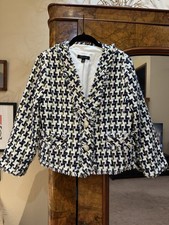 Ann Taylor Multicolor Tweed Blazer Jacket, Women s Size 10P