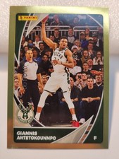 2020-21 PANINI NBA STICKER & CARD GIANNIS ANTETOKOUNMPO #15 GOLD 001/010 BUCKS