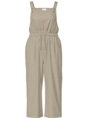 Lularoe Juliet Chambray Jumpsuit Size XL Tan Khaki Color  NWOT