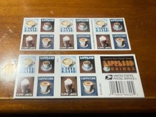 USPS FOREVER POSTAGE STAMPS-ESPRESSO-20 STAMPS-SAVE $$$-RETAIL .78 UPAY .55