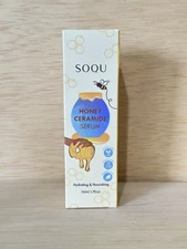 SOQU Honey Ceramide Serum Hydrates Nourishes Korean Skincare Exp 5/26