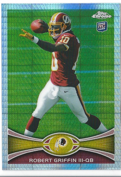 2012 Topps Chrome Prism Refractors #200 Robert Griffin III /216 - NM-MT