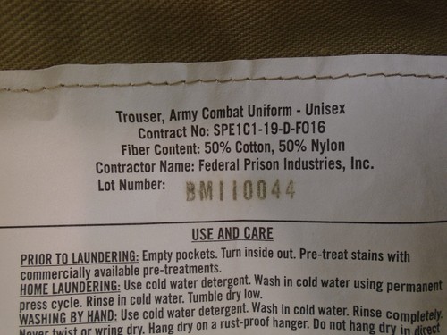 Ejército Militar de los Estados Unidos USAF Multicam OCP Pantalones Nylon Algodón Grande Largo 2019 188-F - Imagen 12 de 13