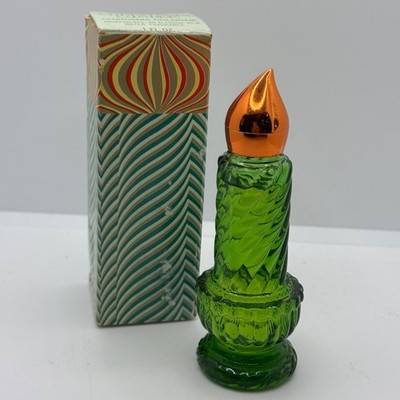 Avon Christmas Candle Charisma Cologne, Vintage Holiday Collectible Vintage