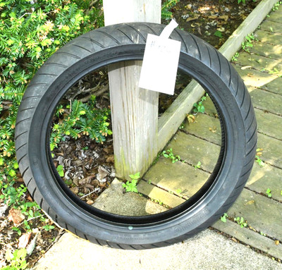 0 miles Continental Conti Road Attack 3 Sport Touring Tire 110/80ZR18 old code