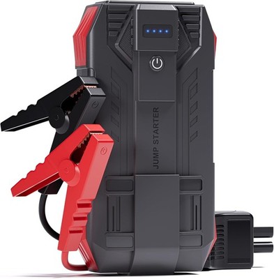 Povasee 4000A UltraSafe Auto Starthilfe 12V Batterie (8,0L Gas oder 8,0L Diesel)