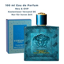 Versace Eros EDP 100 ml Herren Parfum Duft Spray Neu OVP