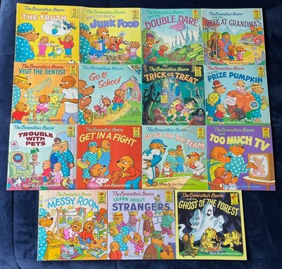 15 Paperback of The Berenstain Bears Childrens Books Series on First Time Books