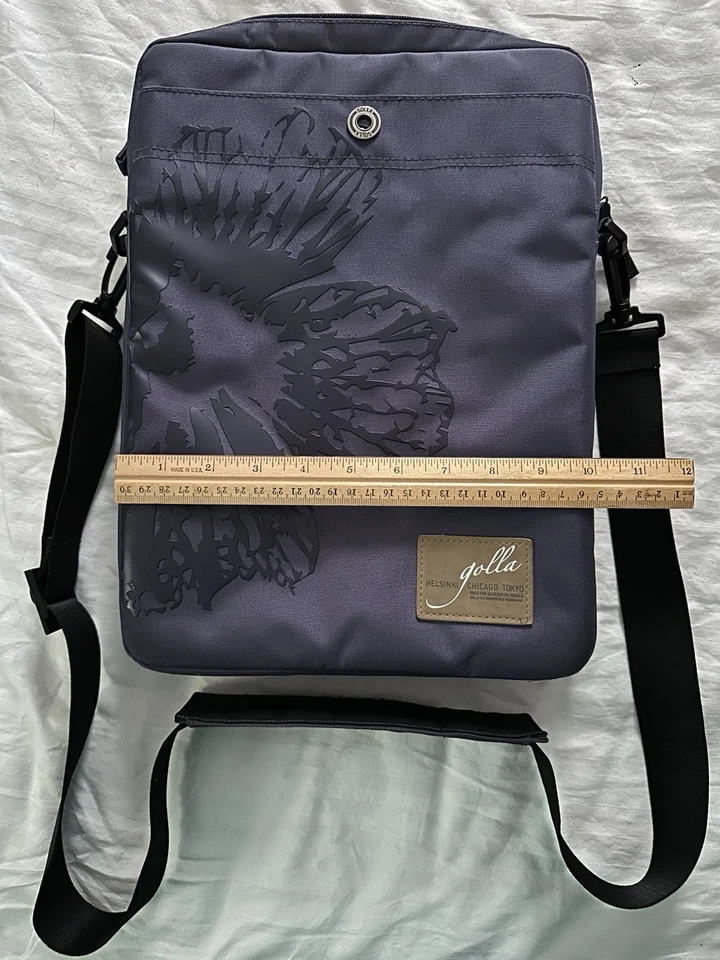 Golla - Generation Mobile Laptop Bag. Purple Excellent Condition Flower Print - Image 3 of 4