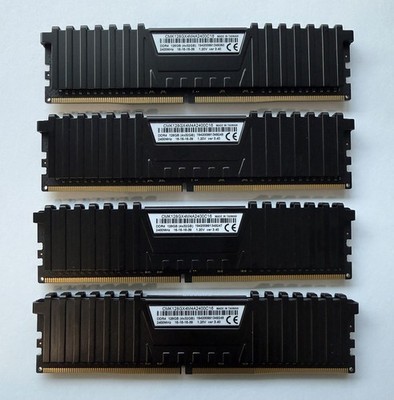 CORSAIR Vengeance LPX DDR4 32GB×4 128GB VENGEANCE® LPX 32GB (4 x 8GB) DDR4 DRAM 3600MHz C16 Memory Kit - Black