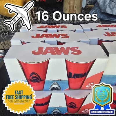 Universal Studios Jaws Cup 16 Oz Collectible Pint