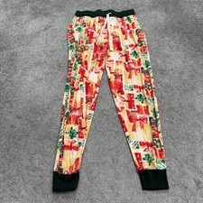Burt's Bees Baby Christmas Present Jogger Pajama Pants Womens Small Sleepwear