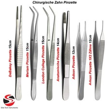 Medizinische Chirurgische Pinzetten Verbandspinzette Anatomische Zahn Pinzette