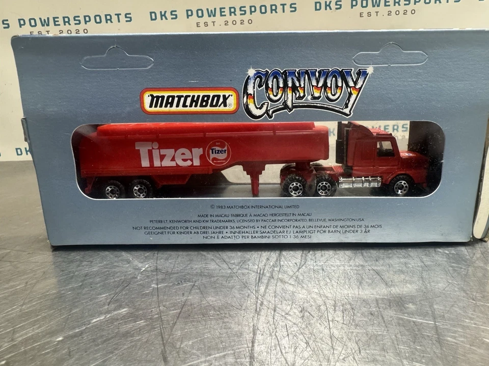 Matchbox Convoy CY-17 Scania Tanker Tizer Toy Model Truck 160mm - Image 3 of 4