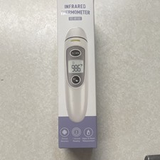 Pass FC-IR100 Infrared Thermometer Digital, Memory Recall, Soft Case, White