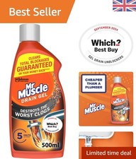 Ultimate Drain Unblocker Gel 500ml – Fast Clog Removal, Unscented Solution