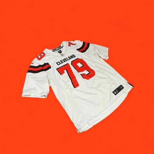 Cleveland Browns Drew Forbes #79 white NFL football jersey XL
