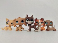 5pcs/lot Littlest Pet Shop LPS Cat Dog 1962 1716 1519 1542 518 Toy