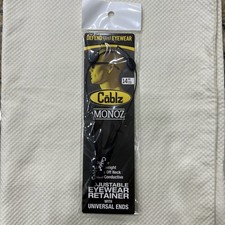 Cablz Monoz 14 inch adjustable eyewear retainer with univeral ends black NEW