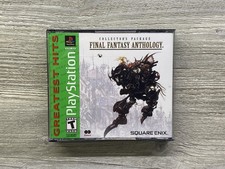 Final Fantasy Anthology PlayStation 1 PS1 - CIB w/Manual! EXCELLENT + Mint Discs