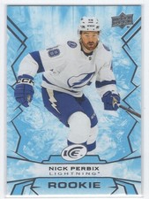 #136 2022-23 Upper Deck Ice Nick Perbix Rookie Tampa Bay Lightning