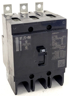 GHB3015 Eaton 15 Amp 480 Volt Circuit Breaker - Next Day Option - New