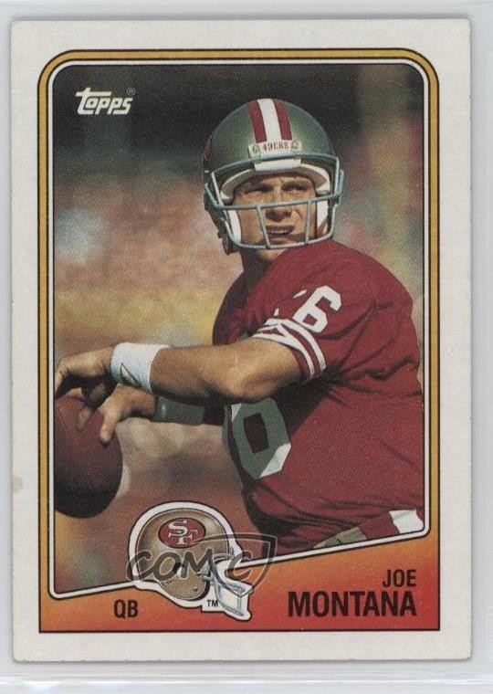 1988 Topps Joe Montana #38 HOF 12g7