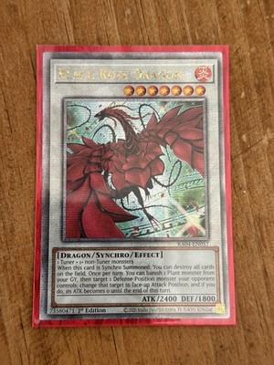 Black Rose Dragon RA04-EN057 Alternate Art QCSR