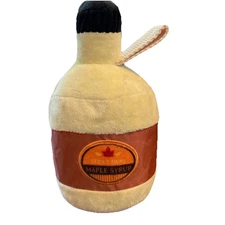 Bark Box Dog Toy Inside STICKY PAWS SYRUP Maple Nylon Strap M+L 20 lbs Grunt Sqk