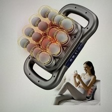 16-Head Massage Gun Set, Deep Tissue Percussion Massager, 9 Modes Intensities