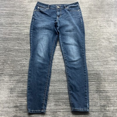 Jennifer Lopez Jeans 10 Women Skinny JLO Blue Denim