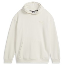 PUMA Elevated Logo Pullover Hoodie Mens Size M Casual Outerwear 67407965