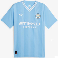 PUMA Manchester City 2023/24 home jersey , AUTHENTIC JERSEY :770437-01