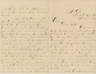 George H. Stevens – 10th New York Cavalry – Civil War Handwritten Letter – 1865