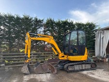 JCB 8030 digger excavator, 3 ton, **3087 Hours!**  No vat!