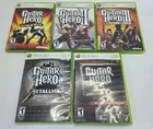 Xbox 360 Guitar Hero Game lot: Guitar Hero Metallica GH:WT GH2 GH3 GH5 ‼️READ‼️