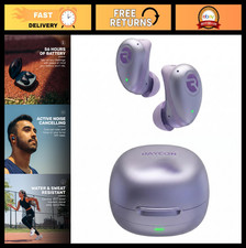 Wireless Bluetooth Earbuds with Microphone, Active Noise Canceling, Sweatproof,