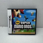 New Super Mario Bros. (Nintendo DS) Lite DSi XL 3DS 2DS w/Case & Manual