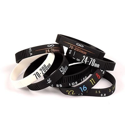 DSLRKIT Photographer's Wristband Set/Stop Lens Zoom Creep Multicolour