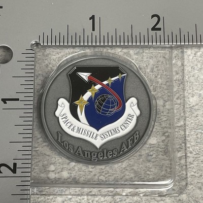Coin - Low Angeles Air Force Base CA - Space & Missile Systems Command - In Case