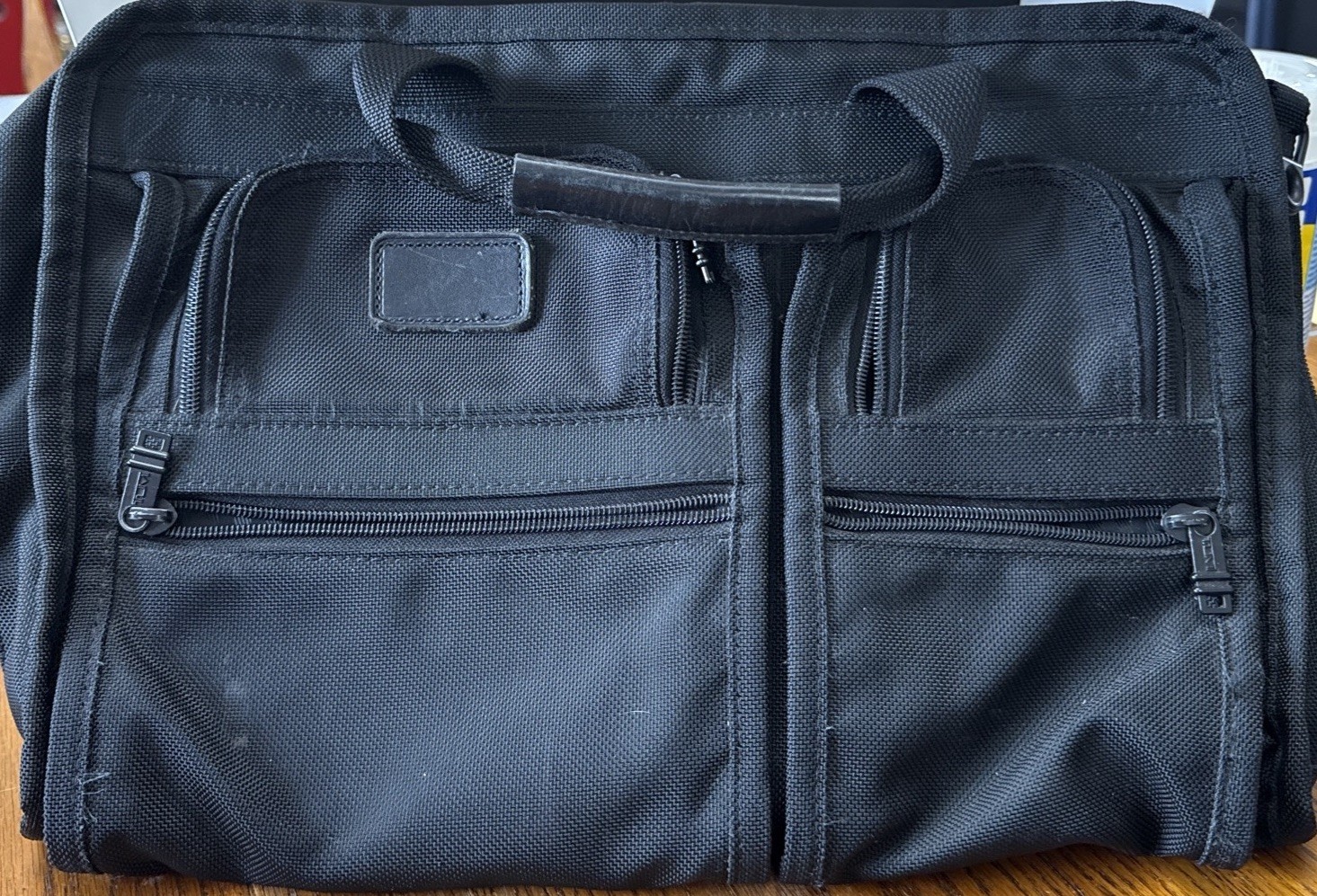 TUMI T-Pass Laptop Computer Ballistic Nylon Black Briefcase  Bag NO STRAP