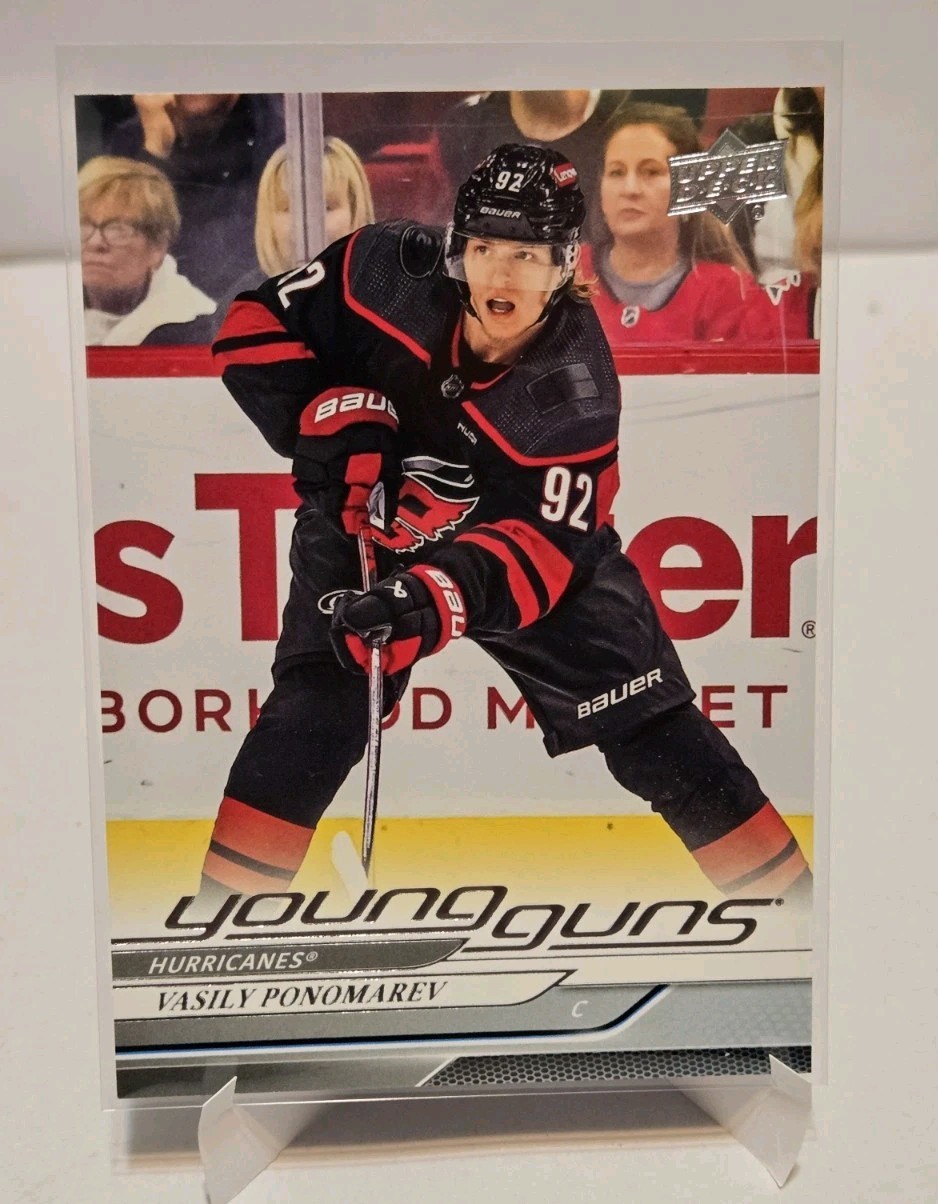 2024-25 Upper Deck Series 2 - Young Guns Vasily Ponomarev #472 (RC)
