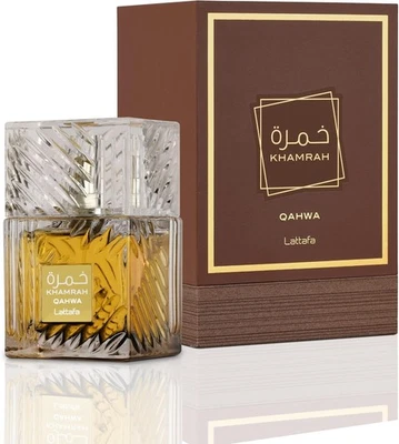 Khamrah Qahwa Eau De Parfum 100ml by Lattafa | Luxury Arabian Perfume